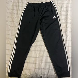 Men’s Black Adidas Tapered Joggers
